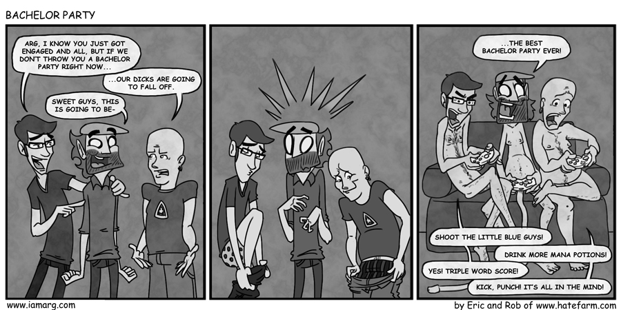 Guest comic by Eric and Rob