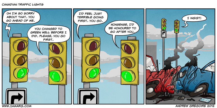 Canadian Traffic Lights